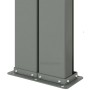 Seitlicher ausziehbarer schwarzer Markisenstoff 180x1200 cm. von vidaXL, Sonnenschirme - Ref: Foro24-318072, Preis: 124,39 €,...