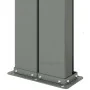 Toldo lateral retráctil negro 180x1200 cm de vidaXL, Sombrillas - Ref: Foro24-318072, Precio: 122,89 €, Descuento: %