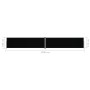 Toldo lateral retráctil negro 180x1200 cm de vidaXL, Sombrillas - Ref: Foro24-318072, Precio: 124,15 €