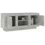 Mueble de TV madera contrachapada gris hormigón 102x35x45 cm de vidaXL, Muebles TV - Ref: Foro24-811794, Precio: 60,31 €, Des...