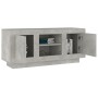 TV-Schrank aus betongrauem Sperrholz, 102 x 35 x 45 cm von vidaXL, TV-Möbel - Ref: Foro24-811794, Preis: 60,94 €, Rabatt: %