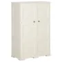 Vanila Ice Kunststoff-Kleiderschrank im Holzdesign, 79 x 43 x 125 cm von vidaXL, Schließfächer und Lagerschränke - Ref: Foro2...