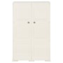 Vanila Ice wood design plastic wardrobe 79x43x125 cm by vidaXL, Lockers and storage cabinets - Ref: Foro24-340591, Price: 125...