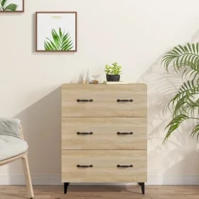 Engineered wood sideboard in Sonoma oak 69.5x34x90 cm by vidaXL, Sideboards - Ref: Foro24-812162, Price: 76,25 €, Discount: %