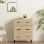 Engineered wood sideboard in Sonoma oak 69.5x34x90 cm by vidaXL, Sideboards - Ref: Foro24-812162, Price: 76,25 €, Discount: %