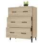 Engineered wood sideboard in Sonoma oak 69.5x34x90 cm by vidaXL, Sideboards - Ref: Foro24-812162, Price: 76,25 €, Discount: %