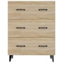 Sonoma Eiche Holzwerkstoff Anrichte 69,5x34x90 cm von vidaXL, Sideboards - Ref: Foro24-812162, Preis: 83,41 €, Rabatt: %