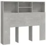 Betongraues Kopfteilmöbel 120x19x103,5 cm von vidaXL, Kopf- und Fußteile - Ref: Foro24-811857, Preis: 56,00 €, Rabatt: %