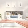 Concrete gray headboard furniture 120x19x103.5 cm by vidaXL, Headboards and footboards - Ref: Foro24-811857, Price: 56,52 €, ...
