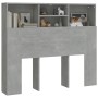 Betongraues Kopfteilmöbel 120x19x103,5 cm von vidaXL, Kopf- und Fußteile - Ref: Foro24-811857, Preis: 56,52 €, Rabatt: %