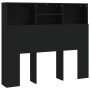 Schwarzes Kopfteilmöbel 120x19x103,5 cm von vidaXL, Kopf- und Fußteile - Ref: Foro24-811854, Preis: 59,00 €, Rabatt: %