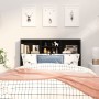 Mueble cabecero negro 120x19x103,5 cm de vidaXL, Cabeceros y pies de cama - Ref: Foro24-811854, Precio: 58,91 €, Descuento: %