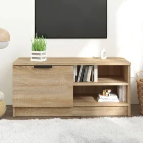 Mueble de TV madera contrachapada roble Sonoma 80x35x36,5 cm de vidaXL, Muebles TV - Ref: Foro24-811472, Precio: 63,59 €, Des...
