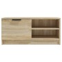 Sonoma Eiche Sperrholz TV-Schrank 80x35x36,5 cm von vidaXL, TV-Möbel - Ref: Foro24-811472, Preis: 64,88 €, Rabatt: %