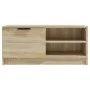 Sonoma Eiche Sperrholz TV-Schrank 80x35x36,5 cm von vidaXL, TV-Möbel - Ref: Foro24-811472, Preis: 63,49 €, Rabatt: %