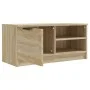 Sonoma Eiche Sperrholz TV-Schrank 80x35x36,5 cm von vidaXL, TV-Möbel - Ref: Foro24-811472, Preis: 63,49 €, Rabatt: %