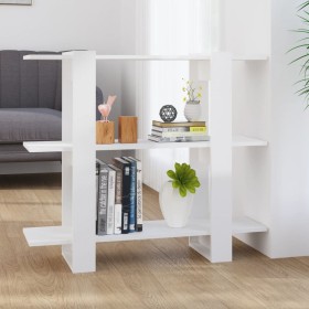 Glossy white shelving/space divider 100x30x87 cm by vidaXL, Bookcases and shelves - Ref: Foro24-811553, Price: 48,05 €, Disco...