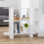 Glänzend weißes Regal/Raumteiler 100 x 30 x 87 cm von vidaXL, Bücherregale und Regale - Ref: Foro24-811553, Preis: 48,05 €, R...