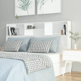 Glossy white headboard furniture 160x19x103.5 cm by vidaXL, Headboards and footboards - Ref: Foro24-811877, Price: 72,70 €, D...