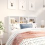 Glänzend weißes Kopfteilmöbel 120x19x103,5 cm von vidaXL, Kopf- und Fußteile - Ref: Foro24-811859, Preis: 63,97 €, Rabatt: %