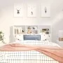 Glänzend weißes Kopfteilmöbel 120x19x103,5 cm von vidaXL, Kopf- und Fußteile - Ref: Foro24-811859, Preis: 63,19 €, Rabatt: %