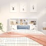 Glänzend weißes Kopfteilmöbel 120x19x103,5 cm von vidaXL, Kopf- und Fußteile - Ref: Foro24-811859, Preis: 63,97 €, Rabatt: %