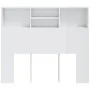 Glänzend weißes Kopfteilmöbel 120x19x103,5 cm von vidaXL, Kopf- und Fußteile - Ref: Foro24-811859, Preis: 63,19 €, Rabatt: %