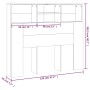 Glänzend weißes Kopfteilmöbel 120x19x103,5 cm von vidaXL, Kopf- und Fußteile - Ref: Foro24-811859, Preis: 63,97 €, Rabatt: %