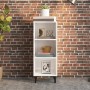 Aparador de madera contrachapada blanco brillo 34,5x32,5x90 cm de vidaXL, Aparadores - Ref: Foro24-812390, Precio: 40,32 €, D...