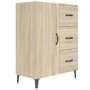 Sideboard aus Sonoma-Eichenholzwerkstoff, 69,5 x 34 x 90 cm von vidaXL, Sideboards - Ref: Foro24-812180, Preis: 88,38 €, Raba...