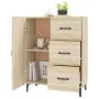 Sideboard aus Sonoma-Eichenholzwerkstoff, 69,5 x 34 x 90 cm von vidaXL, Sideboards - Ref: Foro24-812180, Preis: 87,25 €, Raba...
