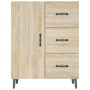 Sonoma Oak Engineered Wood Sideboard 69.5x34x90 cm by vidaXL, Sideboards - Ref: Foro24-812180, Price: 88,38 €, Discount: %