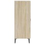 Sideboard aus Sonoma-Eichenholzwerkstoff, 69,5 x 34 x 90 cm von vidaXL, Sideboards - Ref: Foro24-812180, Preis: 88,38 €, Raba...