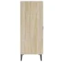 Sideboard aus Sonoma-Eichenholzwerkstoff, 69,5 x 34 x 90 cm von vidaXL, Sideboards - Ref: Foro24-812180, Preis: 87,25 €, Raba...