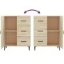 Sideboard aus Sonoma-Eichenholzwerkstoff, 69,5 x 34 x 90 cm von vidaXL, Sideboards - Ref: Foro24-812180, Preis: 87,25 €, Raba...