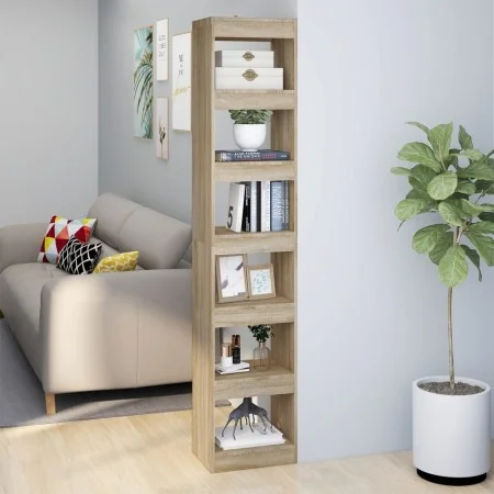 Shelving/space divider Sonoma oak color 40x30x198 cm by vidaXL, Bookcases and shelves - Ref: Foro24-811640, Price: 73,63 €, D...