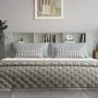 Concrete gray headboard furniture 220x18.5x104.5 cm by vidaXL, Headboards and footboards - Ref: Foro24-811965, Price: 87,33 €...