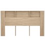 Kopfteilmöbel aus Sonoma-Eiche, 180 x 18,5 x 104,5 cm von vidaXL, Kopf- und Fußteile - Ref: Foro24-811946, Preis: 89,41 €, Ra...