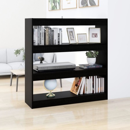 Black book shelf/space divider 100x30x103 cm by vidaXL, Bookcases and shelves - Ref: Foro24-811746, Price: 66,85 €, Discount: %