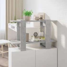 Concrete gray 80x30x51 cm shelf/space divider by vidaXL, Bookcases and shelves - Ref: Foro24-811596, Price: 28,16 €, Discount: %