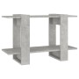 Regal/Raumteiler betongrau 80x30x51 cm von vidaXL, Bücherregale und Regale - Ref: Foro24-811596, Preis: 28,42 €, Rabatt: %