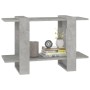 Regal/Raumteiler betongrau 80x30x51 cm von vidaXL, Bücherregale und Regale - Ref: Foro24-811596, Preis: 28,42 €, Rabatt: %