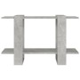 Regal/Raumteiler betongrau 80x30x51 cm von vidaXL, Bücherregale und Regale - Ref: Foro24-811596, Preis: 28,42 €, Rabatt: %