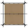 Cenador de jardín con techo retráctil gris taupe 3x3 m de vidaXL, Carpas y cenadores - Ref: Foro24-318536, Precio: 445,95 €, ...