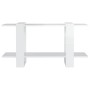 Glossy white plywood shelf 100x30x51 cm by vidaXL, Bookcases and shelves - Ref: Foro24-811562, Price: 25,98 €, Discount: %