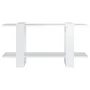 Glossy white plywood shelf 100x30x51 cm by vidaXL, Bookcases and shelves - Ref: Foro24-811562, Price: 25,98 €, Discount: %