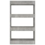 Regal/Teiler Holzwerkstoff grau Beton 60x30x103 cm von vidaXL, Bücherregale und Regale - Ref: Foro24-811659, Preis: 55,88 €, ...