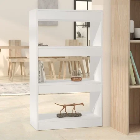 Estantería/divisor madera de ingeniería blanco 60x30x103 cm de vidaXL, Librerías y estanterías - Ref: Foro24-811655, Precio: ...