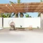 Cream retractable side awning 220x1200 cm by vidaXL, Umbrellas - Ref: Foro24-318085, Price: 162,48 €, Discount: %