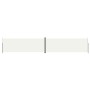 Cremefarbene einziehbare Seitenmarkise 220 x 1200 cm von vidaXL, Sonnenschirme - Ref: Foro24-318085, Preis: 165,01 €, Rabatt: %